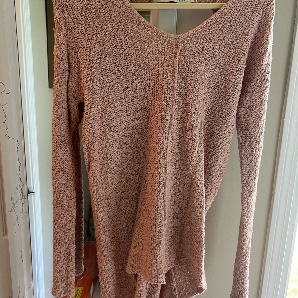 Vintage Havana Blush V-Neck Sweater